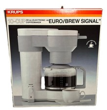 Vintage Krups Euro Brew White