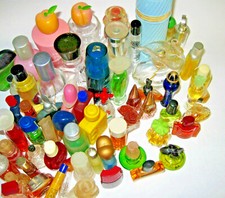  FLACONCINI /BOTTIGLIETTE PROFUMI MARCHE VARIE VUOTI E PIENI