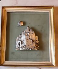 Quadro alto rilievo in argento 800 /1000 Ottaviani 