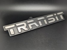 FORD TRANSIT LOGO SIGLA EMBLEMA FREGIO STEMMA SCRITTA TARGHETTA BADGE TARGA NOME