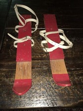 Scarpa pattini da sci antica