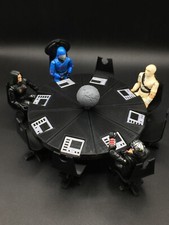 TAVOLO GI JOE COBRA PERSONALIZZATO + 8 SEDIE per personaggio 3,75" DIORAMA star wars (C69)