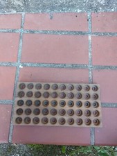 Espositore Tappi bottiglia ceramica Birra - Olio Oliva in legno Antichi Vintage