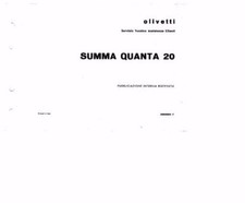 OLIVETTI  MANUALE TECNICO
