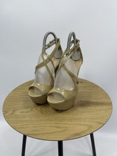Casadei decolte in pelle beige con tacco a lama taglia 36 Made in Italy