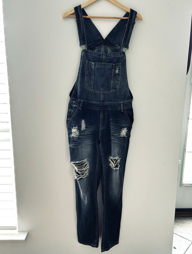 Nuovo denim salopette - denim,
