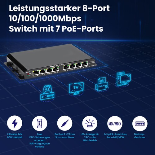 Switch rete desktop gigabit - di,