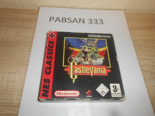 Gameboy advanced castlevania - gameboy,
