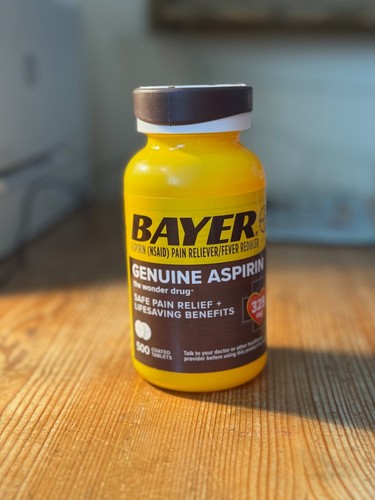 Bayer aspirin bottle large - bayer,