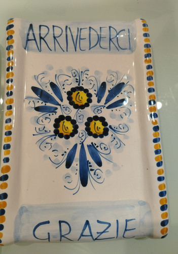 Svuotatasche piatto ceramica - piatto,