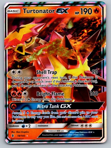 Turtonator 145 guardians - gx, 18/145