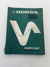 Catalogo ricambi PARTS LIST HONDA CB750-CB750K1-CB750K2-CB750P   1971