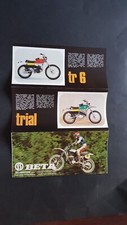 Beta produzione 50 TR6 TRIAL CR4 CAMOSCIO C402 1974 depliant originale brochure