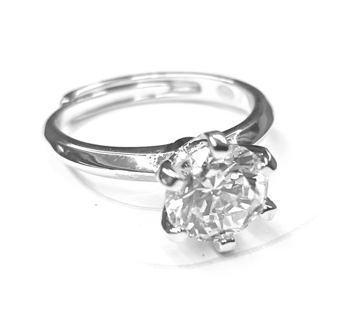 Anello solitario donna in - anello,