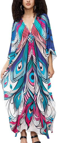Vestito caftano donna lungo - donna,
