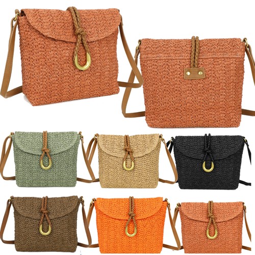 Borsa tracolla donna paglia - borsa,