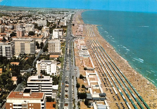 Cartolina riccione panorama - riccione,