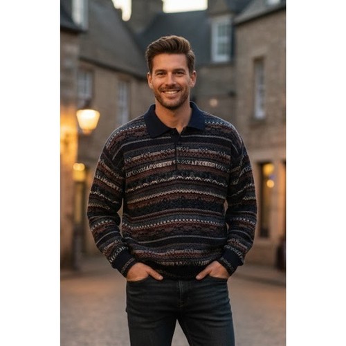 Maglione polo vintage murano - maglione,