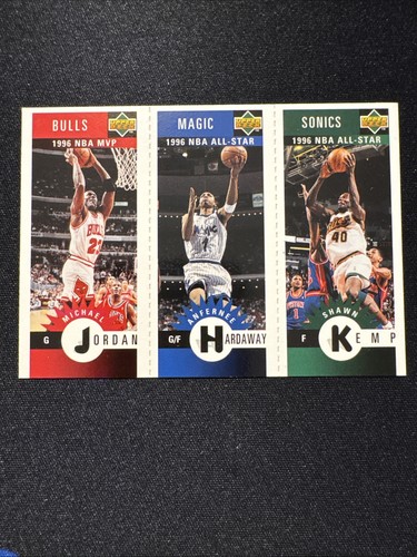 Michael jordan upper deck trio - michael,