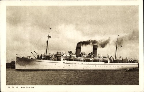Cartolina piroscafo - , ss
