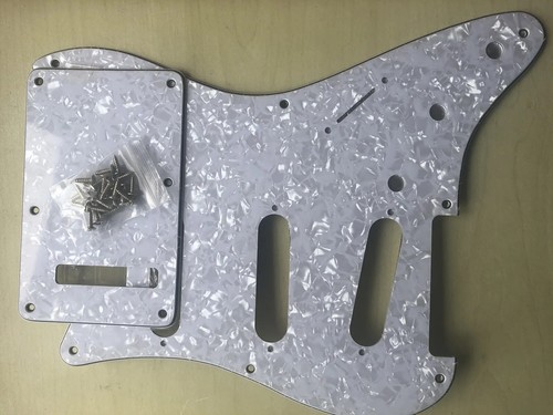 Strat white pearl sss anni - white, 50