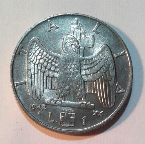 Moneta lira vittorio - moneta, 1