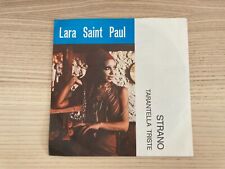 Lara Saint Paul _ Strano / Tarantella _ Vinile 45giri 7" + Autografo _1971 Italy