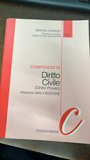 Compendio di diritto civile. ( diritto privato)  9788824484978  Manuali Giuridic