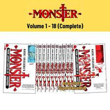 Mostro (vol. 1-18) Manga set completo serie fumetti versione inglese