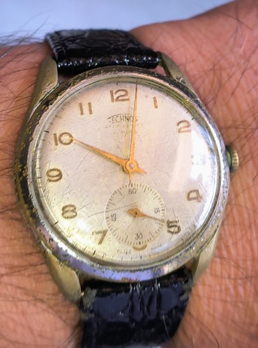 Orologio technos vintage oro - orologio,