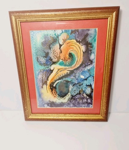 Quadro arte astratta fluida