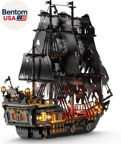 Modellino nave pirata set - nave,