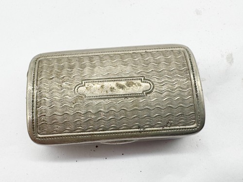Vintage silver plated trinket - vintage,