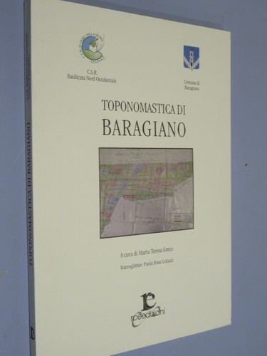 Toponomastica baragiano a - toponomastica, di