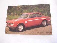 Pubblicità Alfa Romeo GTA 1300 Junior 1968 1972 - non spedita f. g. 