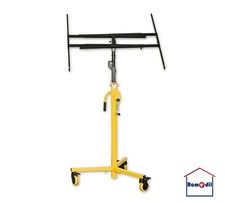 Carrello alzalastre telescopico a cremagliera professionale Portata 50 KG H 400 