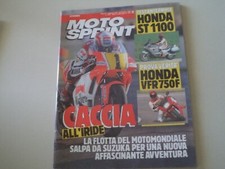 MOTOSPRINT 12/1990 PROVE HONDA VFR 750 F/ST 1100 PAN-EUROPEAN/HUSQVARNA TE 350