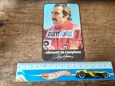 ADESIVO STICKER  VINTAGE  FERRARI F 1 CLAY RAGAZZONI