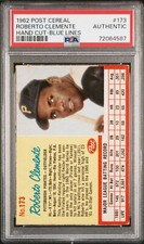 Roberto Clemente 1962 Post