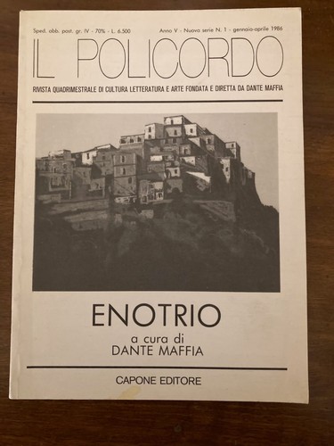 Enotrio rivista policordo - enotrio.,