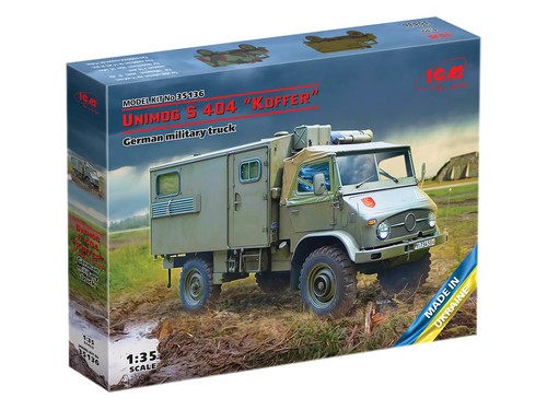 Unimog 404 con corpo scatola - con,