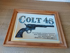 Vintage Colt 45 Framed