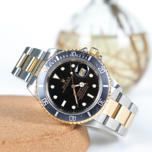 Rolex submariner bicolore - rolex,
