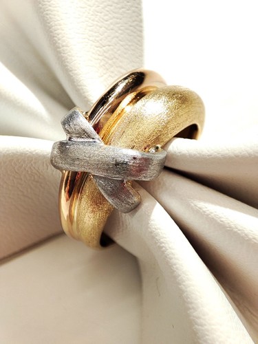 Anello fascia oro - anello,