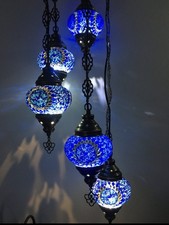 Lampada a sospensione 5 globi