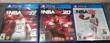 NBA 2K PS4 Lot 2K17 2K20 2K21