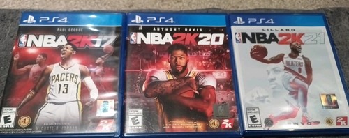 Nba ps4 lot 2k17 2k20 - nba,