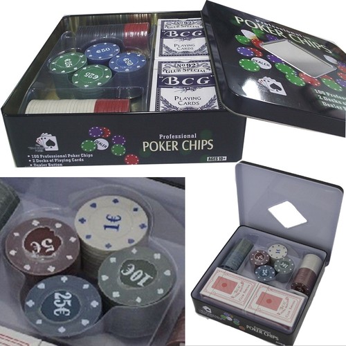 Set kit cofanetto poker texas - set,