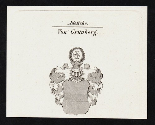 1830 grünberg stemma - stemma, di