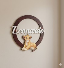 FIOCCO NASCITA BIMBO IN LEGNO